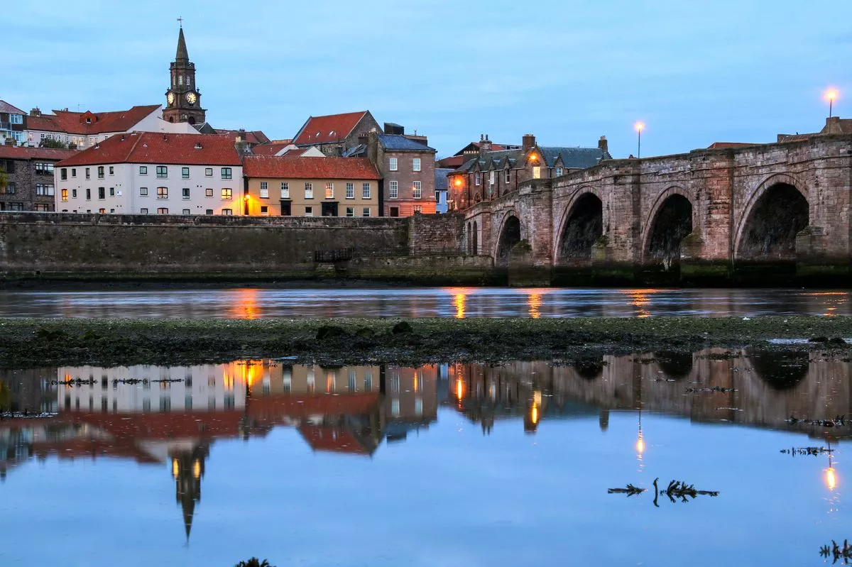 The three norths leave England at Berwick today