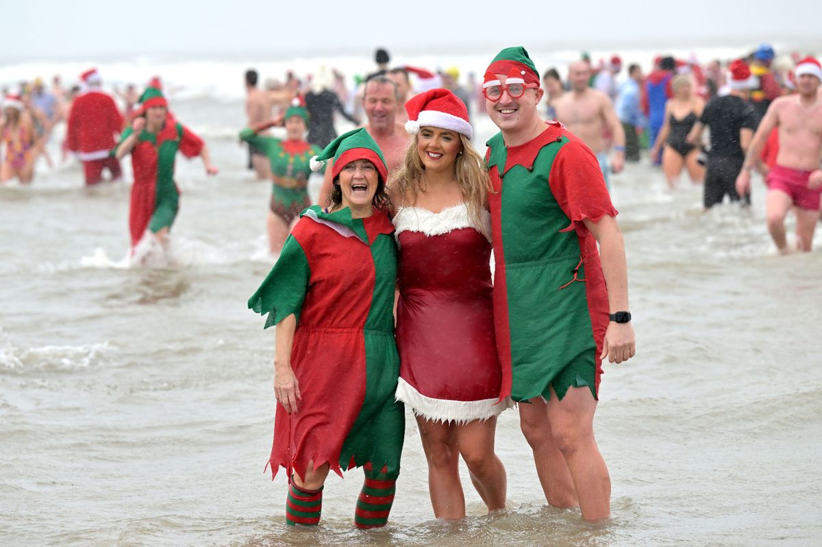 Festive swims are extremely popular