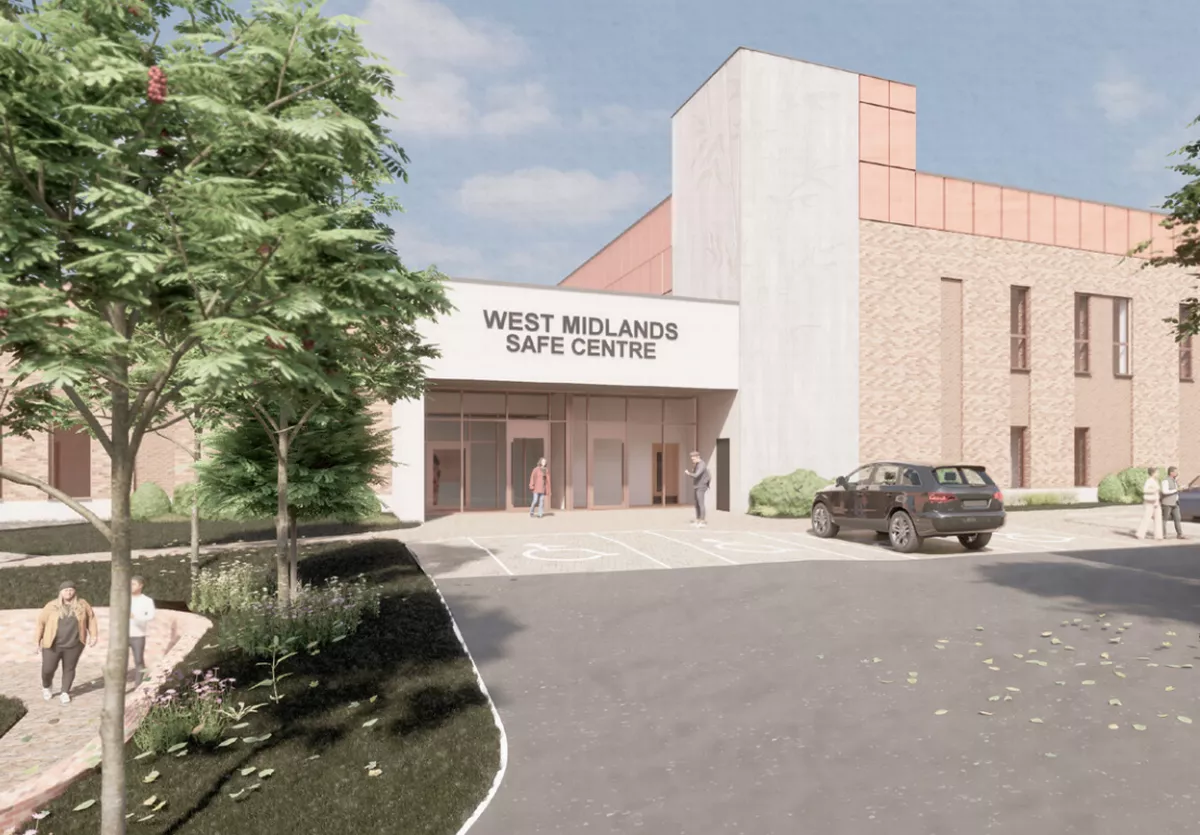The proposed West Midlands Safe Centre in Birmingham.