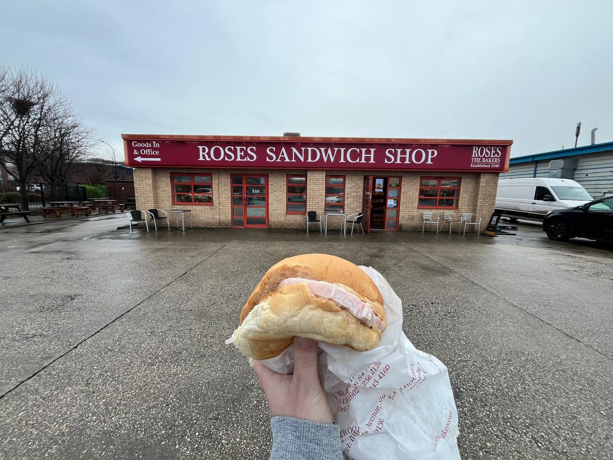 Roses The Bakers took the top spot for the best pork sandwich in Sheffield