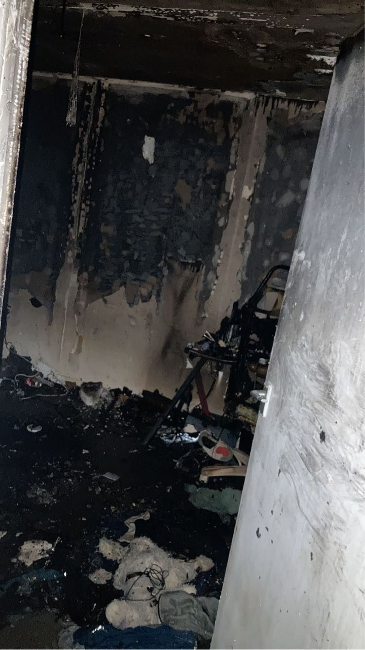 Fire has destroyed a family's home in Bristol