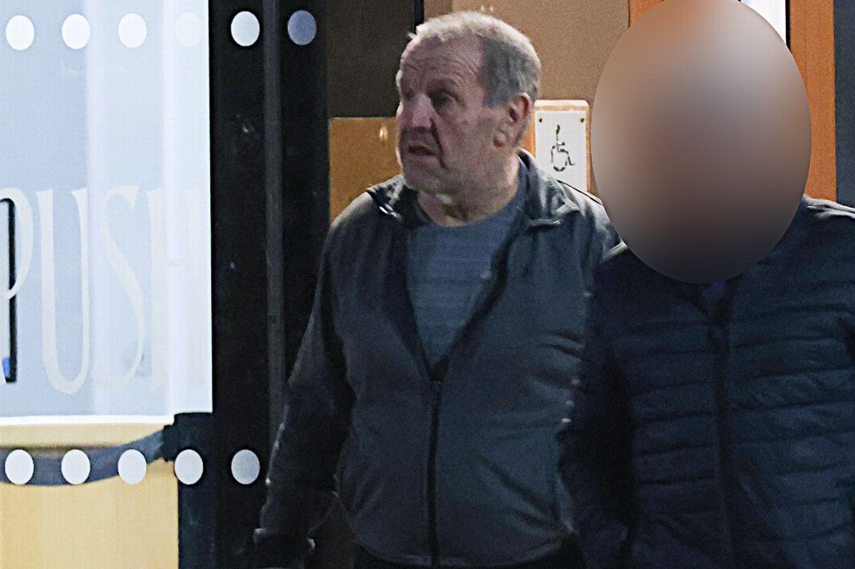 Ian Malam leaving Liverpool Crown Court