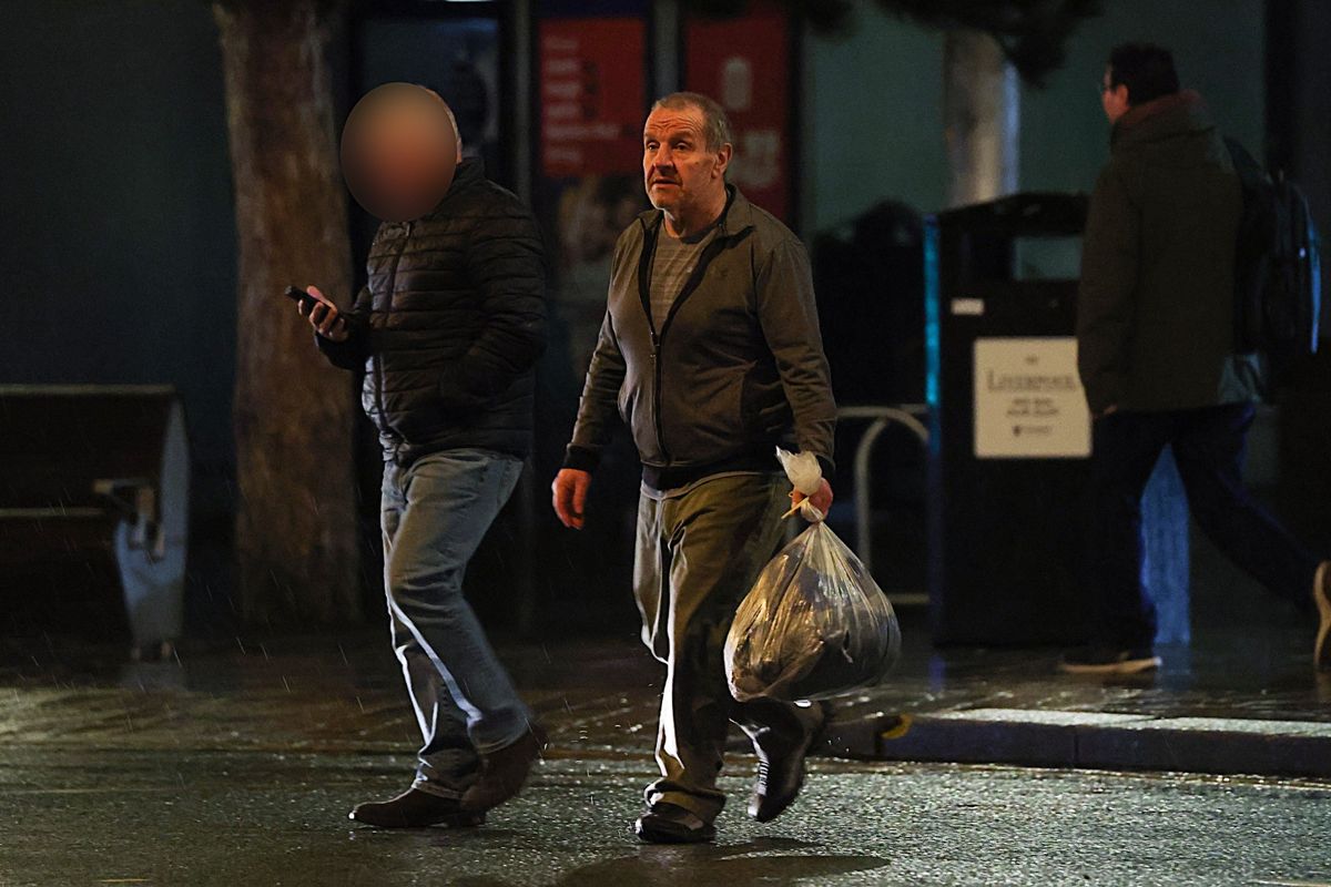 Ian Malam leaving Liverpool Crown Court