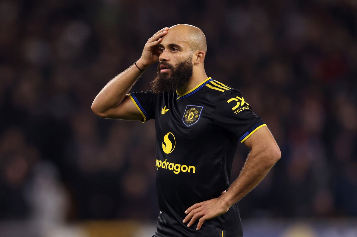 Bryan Mbeumo during the Premier League match between Wolverhampton Wanderers and Manchester United at Molineux. 