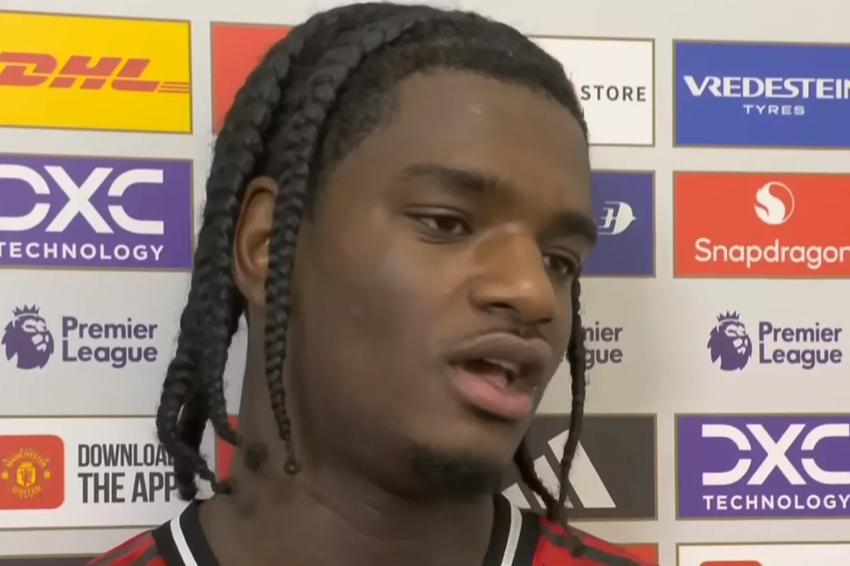 Ayden Heaven speaks during a Sky Sports interview