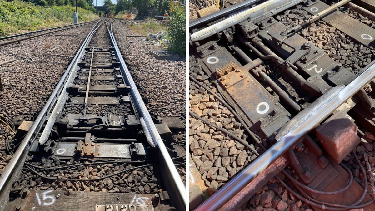 Timber sleepers will be replaced with concrete sleepers