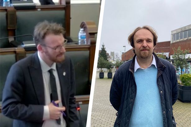 Birmingham Labour cabinet member Councillor Jamie Tennant/Robert Alden, leader of Conservative group at Birmingham Council