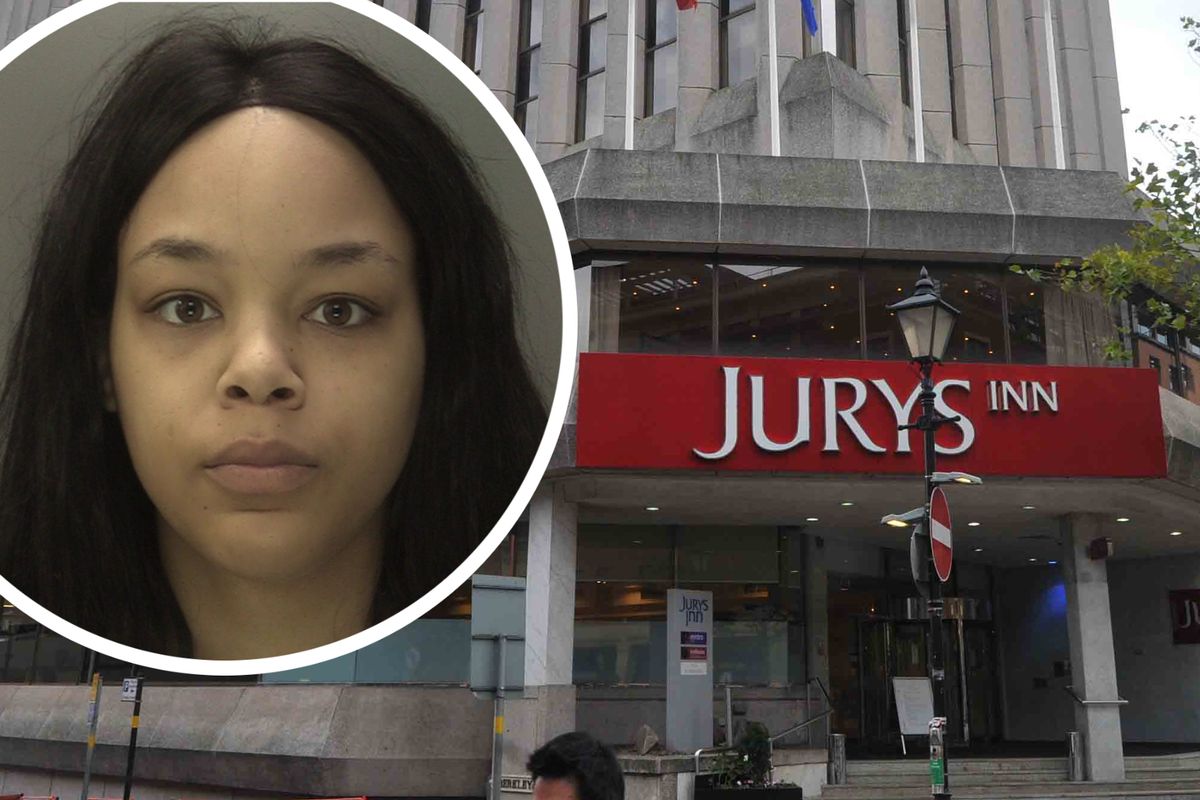 Caprice Brown lured a man to the Jurys Inn on Broad Street, Birmingham to rob him