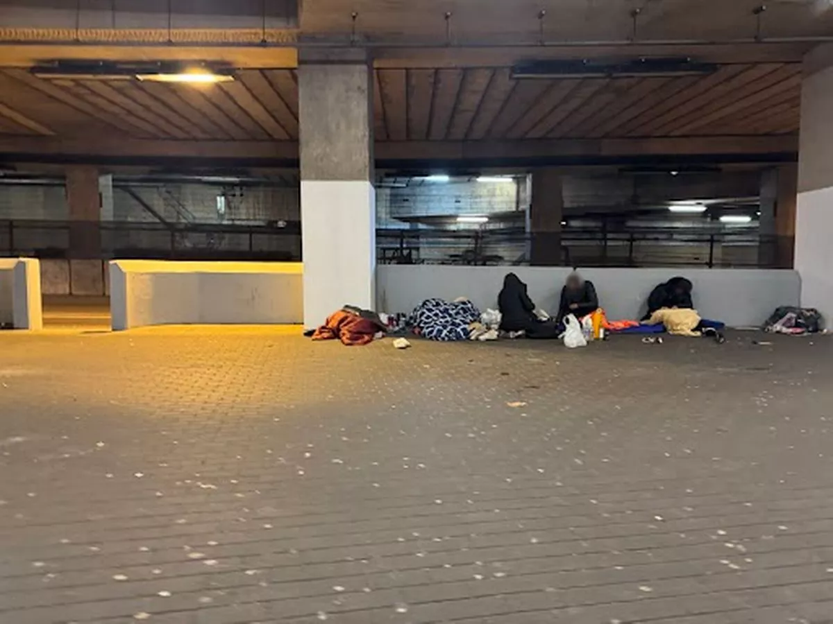 Some choose sleeping on the streets over a shelter because they're trying to avoid being around other addicts 