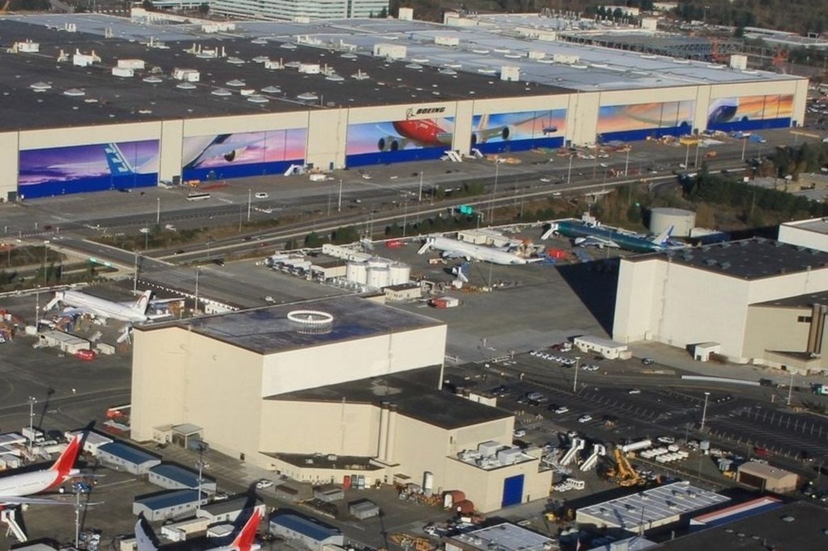 Boeing’s Everett factory