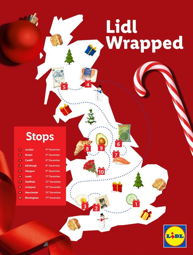 To celebrate, the supermarket is rolling out free gift-wrapping stations at 10 stores nationwide