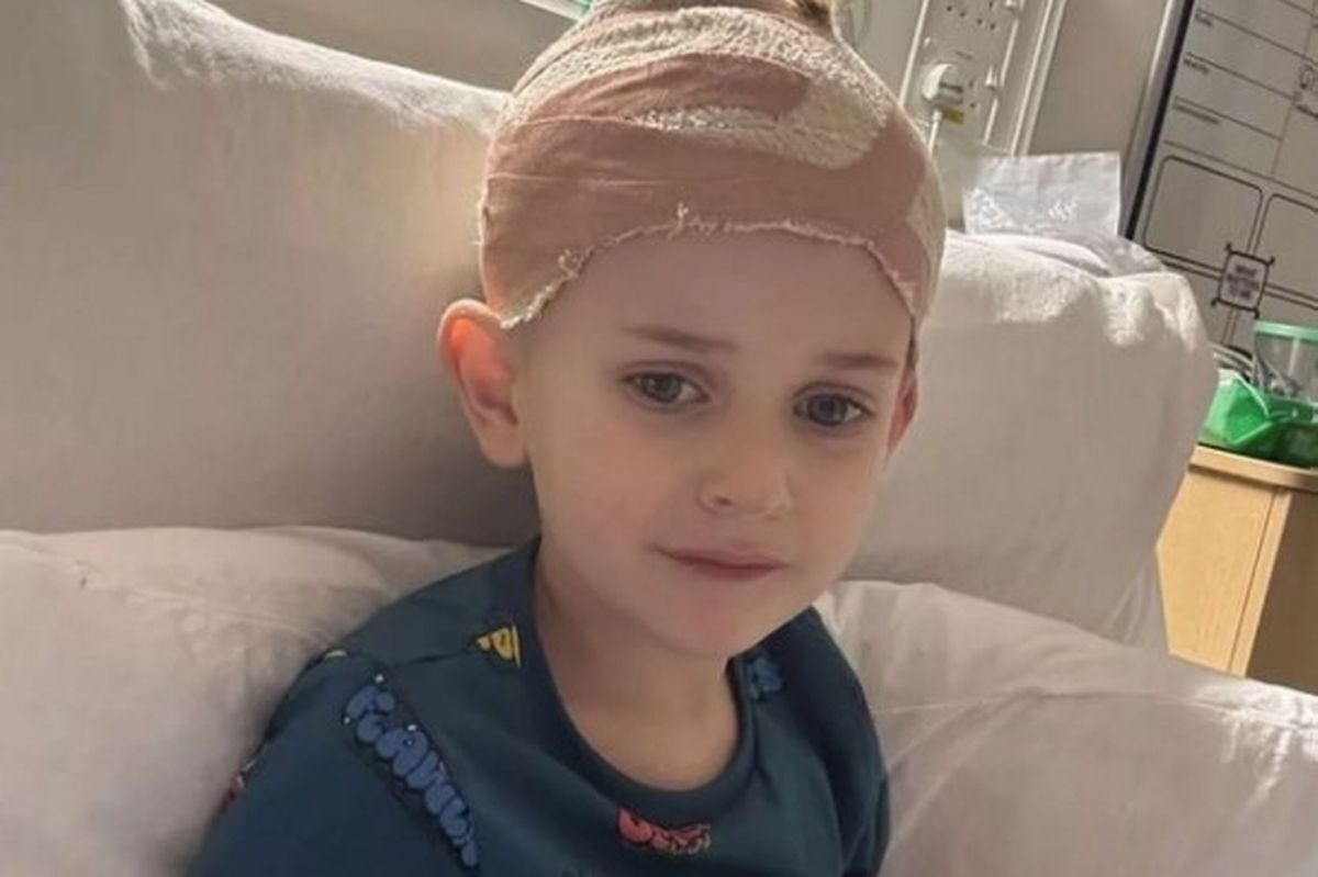 Rory in hospital bed