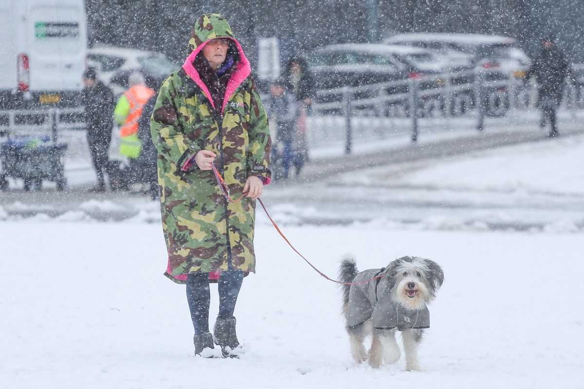 Snow is set to fall over parts of England in weeks