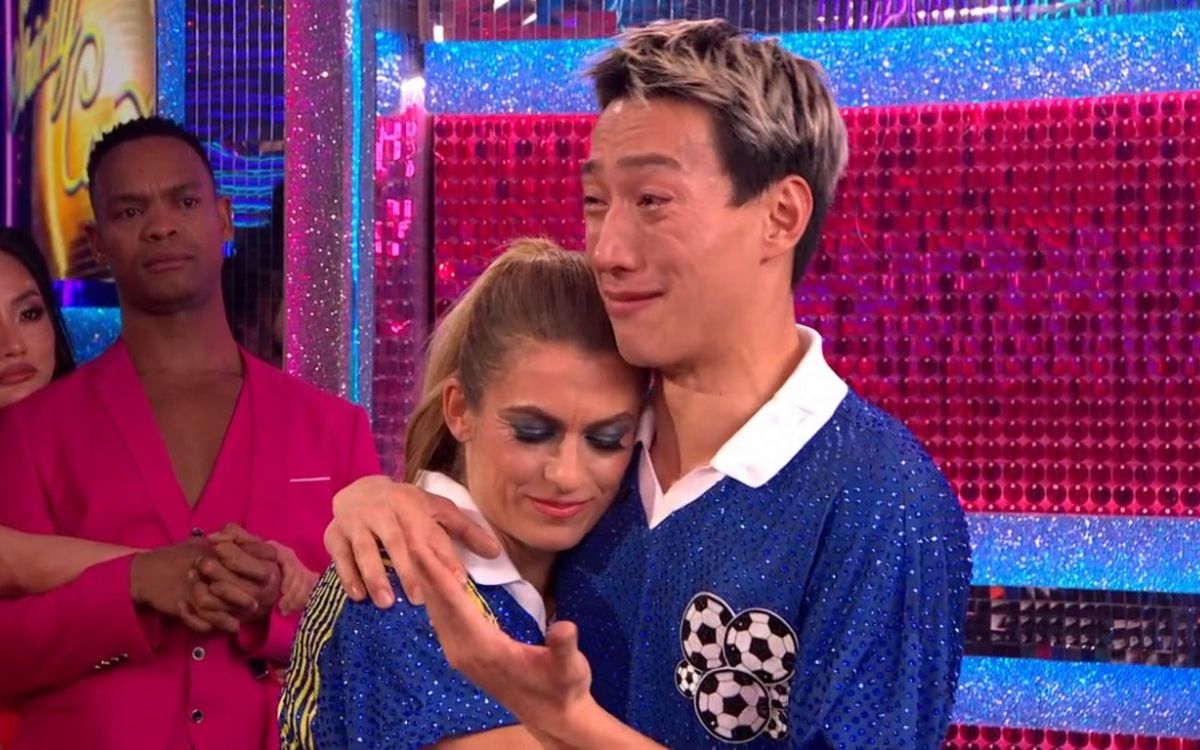 Strictly Come Dancing Carlos and Karen