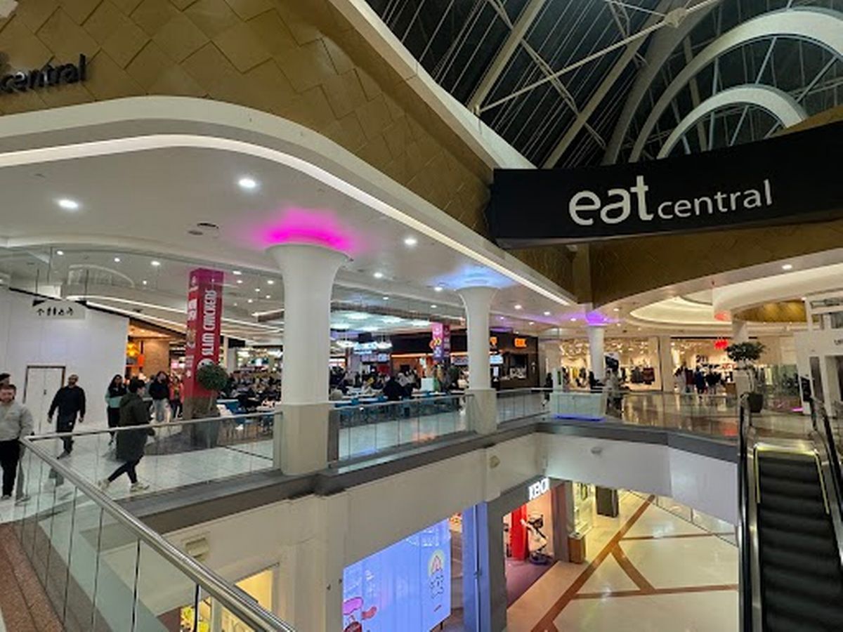 Inside Merry Hill shopping centre