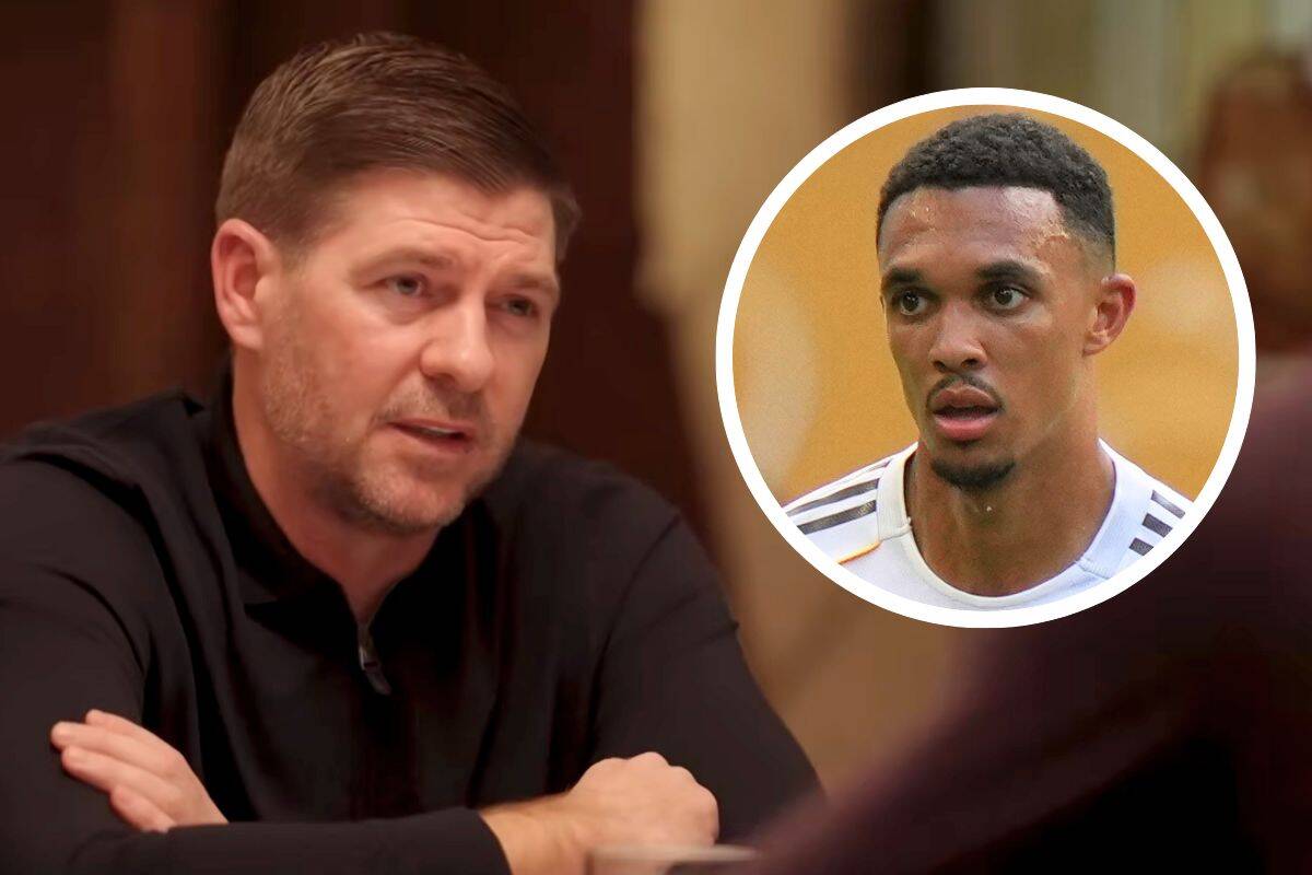 Steven Gerrard Questions Trent Alexander-Arnold's Liverpool Exit