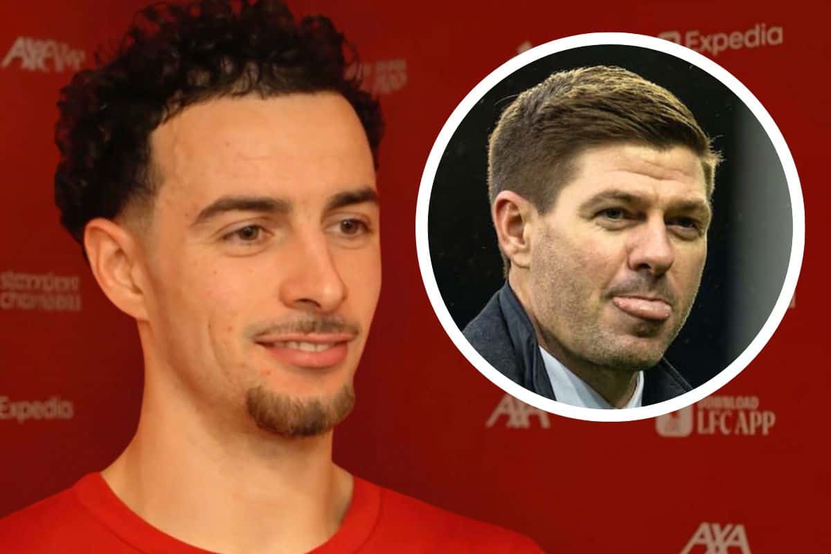 Curtis Jones Reveals How Gerrard "Had a Pop" & Changed His Life