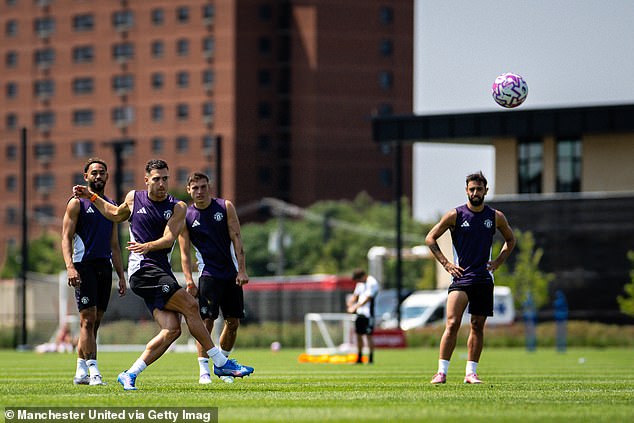 Defender Diogo Dalot is the dressing room DJ, and has stepped up in his leadership roles