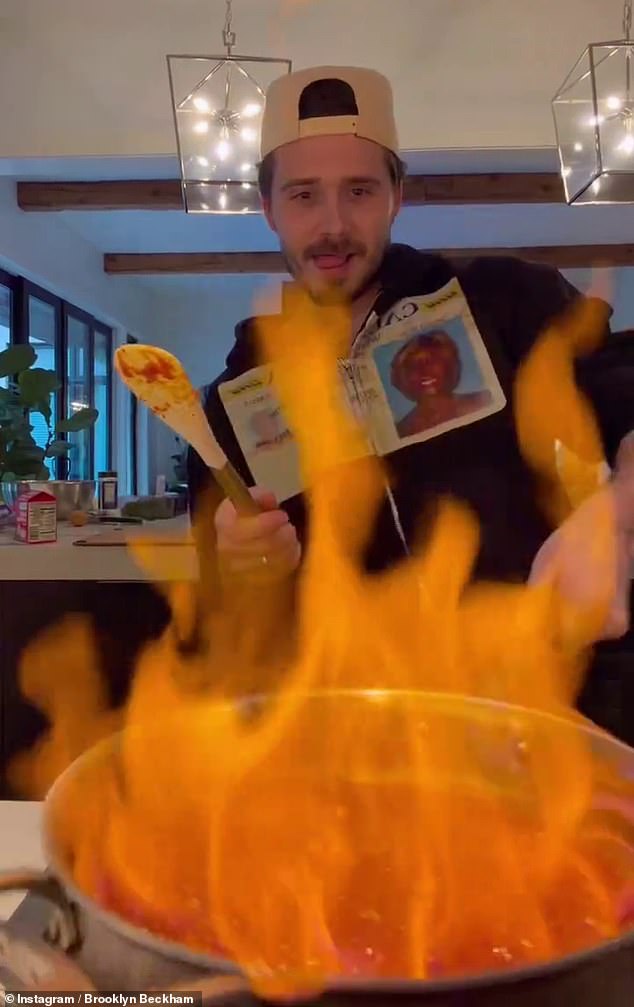 The budding chef regularly shares videos of his new dishes on social media, and in his latest post, whipped up a bowl of Spicy Vodka Sauce Gnocchi