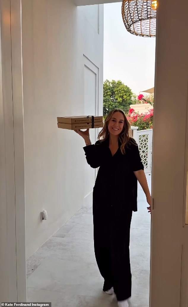 It comes after Kate gave her fans a glimpse inside her lavish mansion in Dubai on Sunday as she enjoyed family time with her children