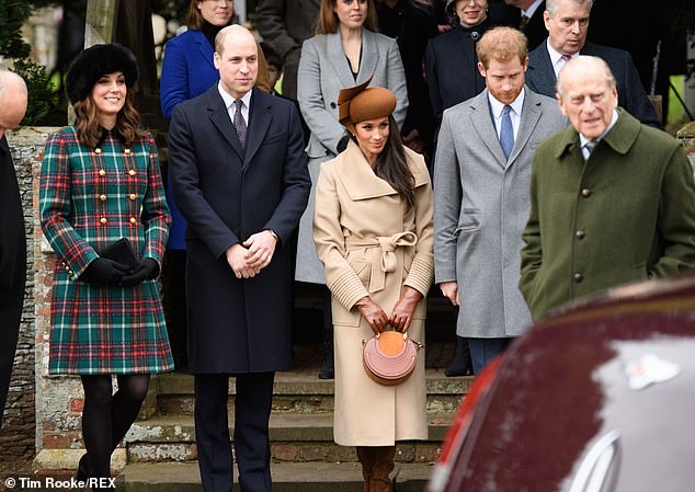 In her 2022 Netflix Documentary Harry & Meghan, the Duchess described her first experience at the royal Norfolk estate in 2017 (pictured) as 'amazing', adding that it was 'just like a big family like I always wanted'