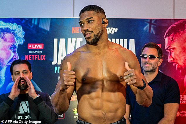 Anthony Joshua had previously stood by his claims he would 'kill' Paul in the ring