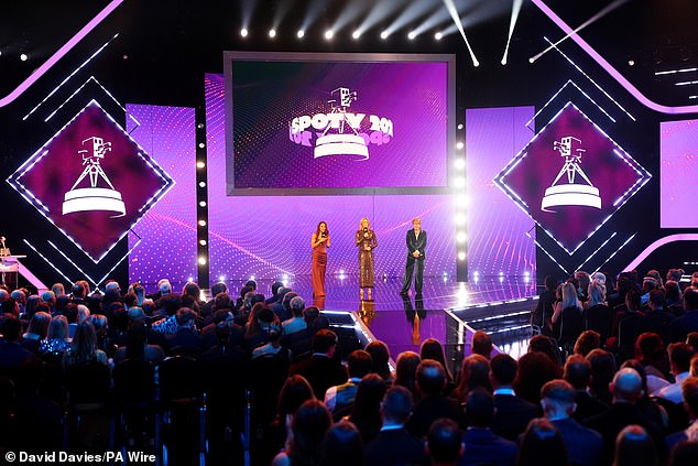 The audience was fill of VIP guests and the who's who in the world of sports