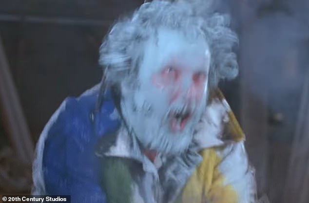 Arguably, the pain inflicted on the villains in the second film 'Home Alone 2: Lost in New York' are even more sadistic than the original, such as electrocution (pictured)