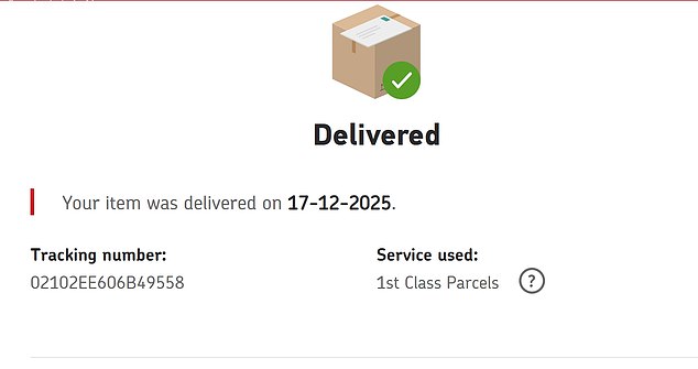 Royal Mail First Class arrived two days after posting and a whole 24 hours outside the next day delivery promise and the glass was smashed to pieces to add insult to injury