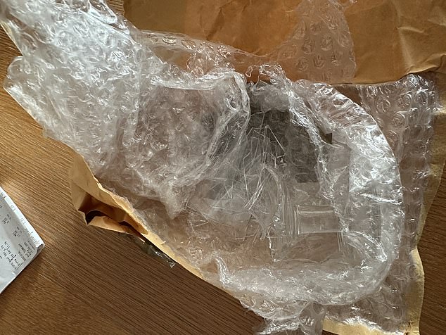 Royal Mail First Class and DPD left me cringing when I took the parcel off the postman as all I could hear was the tinkling of broken glass