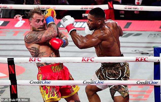 Jake Paul earned the respect of the boxing world with his never-say-die attitude against Anthony Joshua