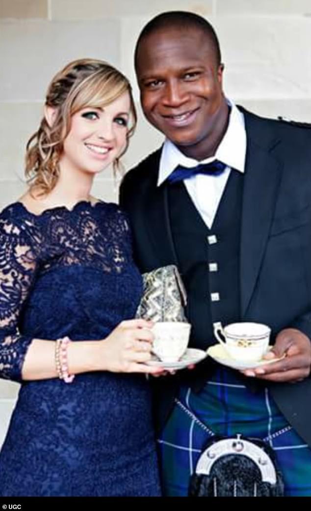 Sheku Bayoh and his partner Collette Bell. The inquiry into his death has been criticised for the length of time it has taken