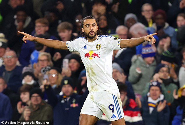 Dominic Calvert-Lewin inspired Leeds United to a 4-1 win over Crystal Palace on Saturday