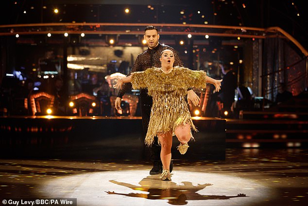 Viewers watching the live show spotted the error when Sophie, the Duchess of Edinburgh, appeared in a surprise video message praising finalist Ellie Goldstein