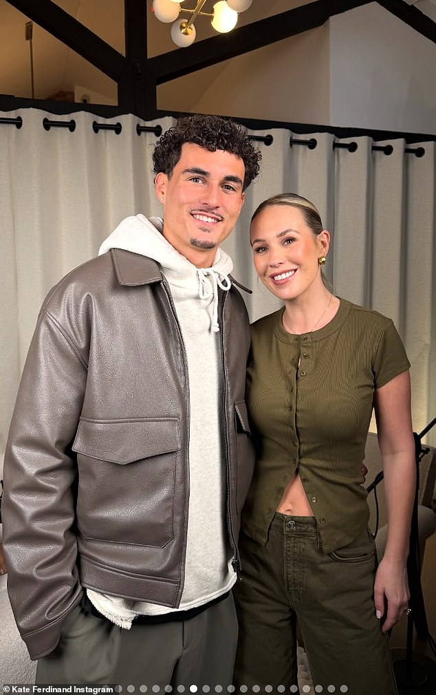 She also shared a sweet snap with her stepson Lorenz