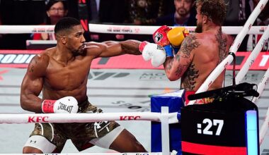 Anthony Joshua and Jake Paul made an eye-watering £69,000 each per second of their fight in Miami on Saturday night