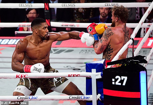 Anthony Joshua and Jake Paul made an eye-watering £69,000 each per second of their fight in Miami on Saturday night