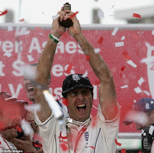 Vaughan captained England as they beat Australia in the Ashes on home soil back in 2005