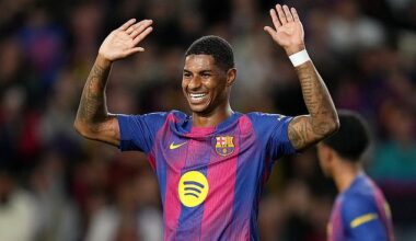 Rashford, who joined Barcelona on loan from his childhood club Manchester United at the beginning of the season has scored seven times and notched up 11 assists in 24 appearances