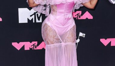 Nicki Minaj got some major heat after her controversial appearance at Turning Point USA¿s AmericaFest on Sunday, and now she appears to taking a break from social media; pictured in 2023 at the MTV VMAs