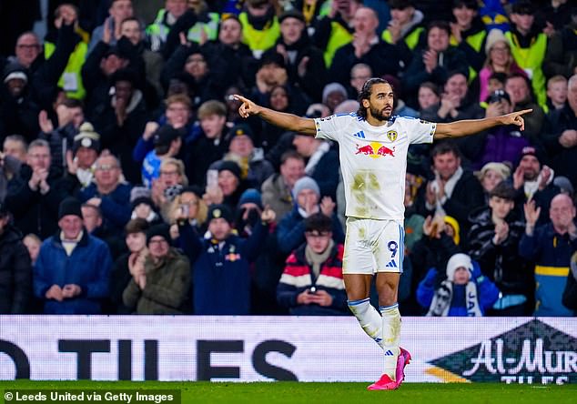 Dominic Calvert-Lewin has scored six goals in his past five appearances for Leeds United