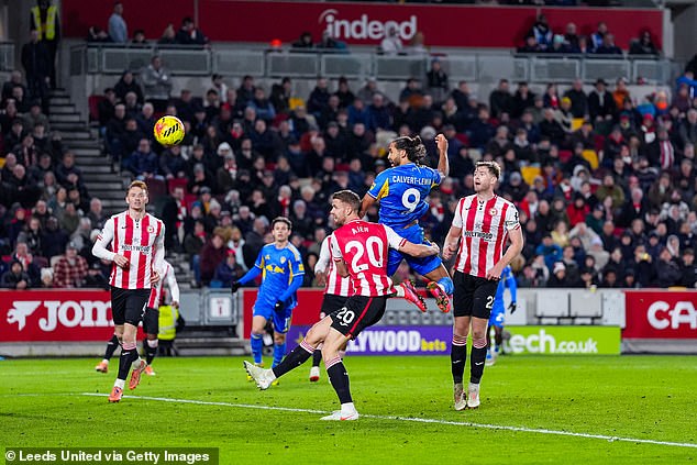 His late header away to Brentford earned a crucial point for Leeds before Christmas