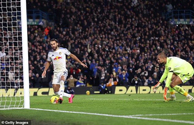 His tap-in to an empty net rounded off a raucous 3-1 victory at home to Chelsea