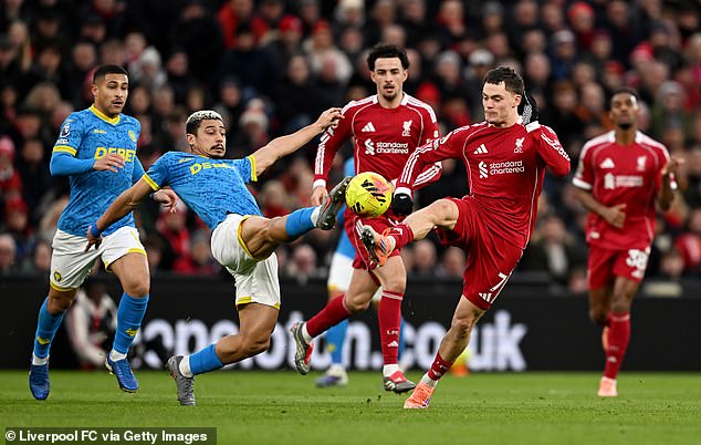 The 22-year-old appears to be benefiting after being put on a special programme to bulk up