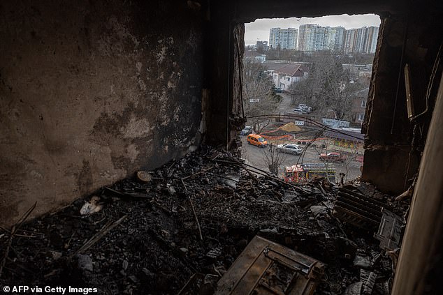 Russian strikes wounded six people in Odesa including three children, the Ukrainian city's military administration said on December 31, 2025