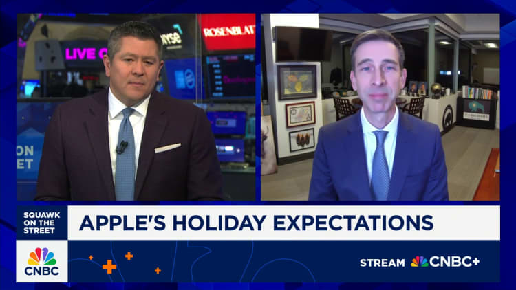 Apple will gain more AI functionality over time, says D.A. Davidson’s Gil Luria