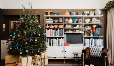 A cosy Christmas in London's iconic Barbican estate with interior designer Tom Morris