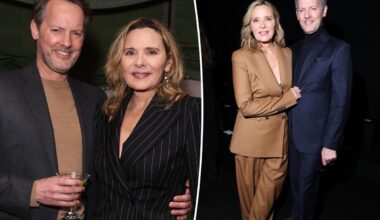 Kim Cattrall marries Russell Thomas in intimate London wedding
