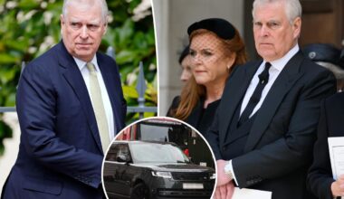 Andrew Mountbatten-Windsor makes first public appearance since being stripped of royal titles, new photos with Jeffrey Epstein emerge