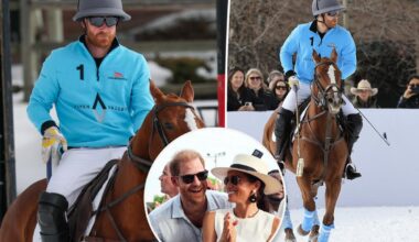 Prince Harry hits the polo field in Aspen ahead of holiday trip with Meghan Markle
